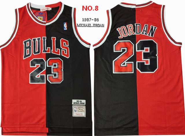 Michael Jordan 23 Basketball Jersey-19
